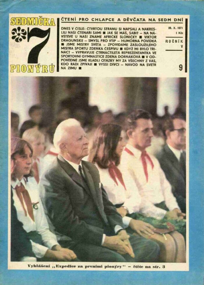 SEDMIČKA PIONÝRŮ – 05.ročník – 1971-72 – další čísla