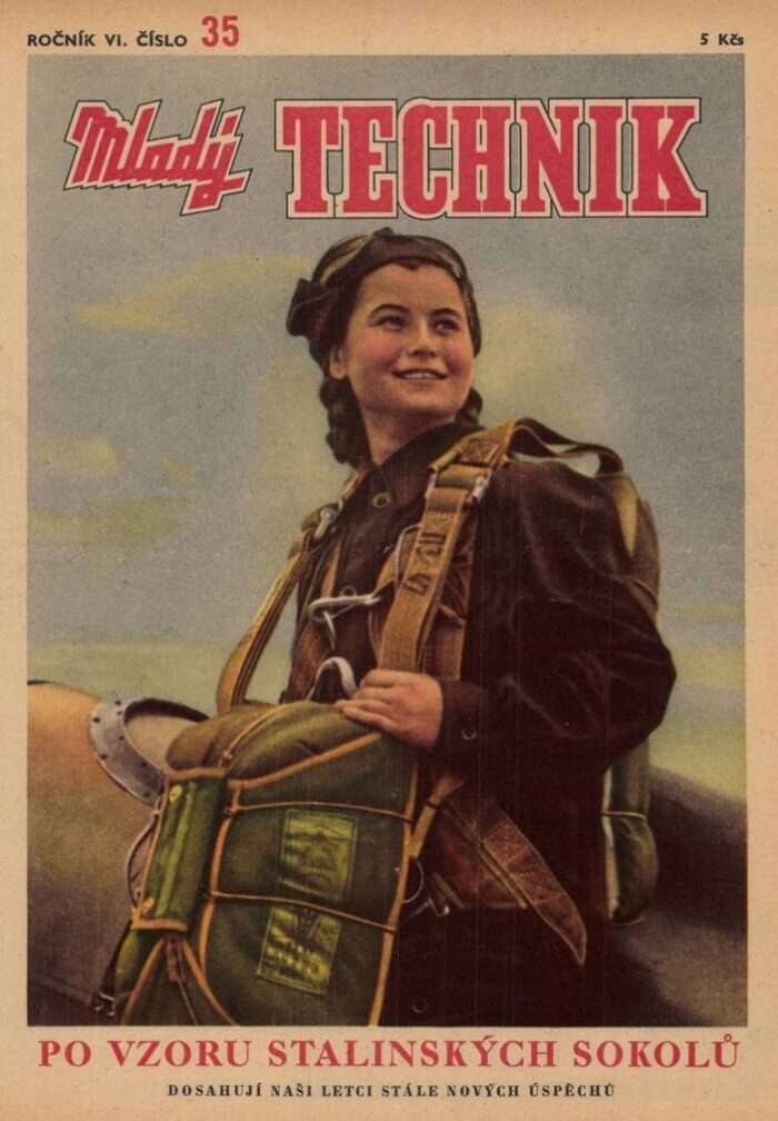 MLADÝ TECHNIK – 6.ročník (1952) číslo 35