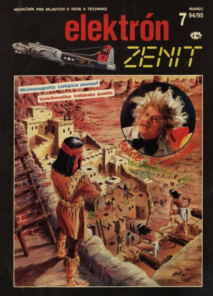 3 čísla a dvojčíslo – ELEKTRÓN-ZENIT z 4.ročníka