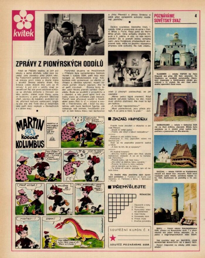 KVÍTEK – príloha časopisu KVĚTY (1972) – 2/2