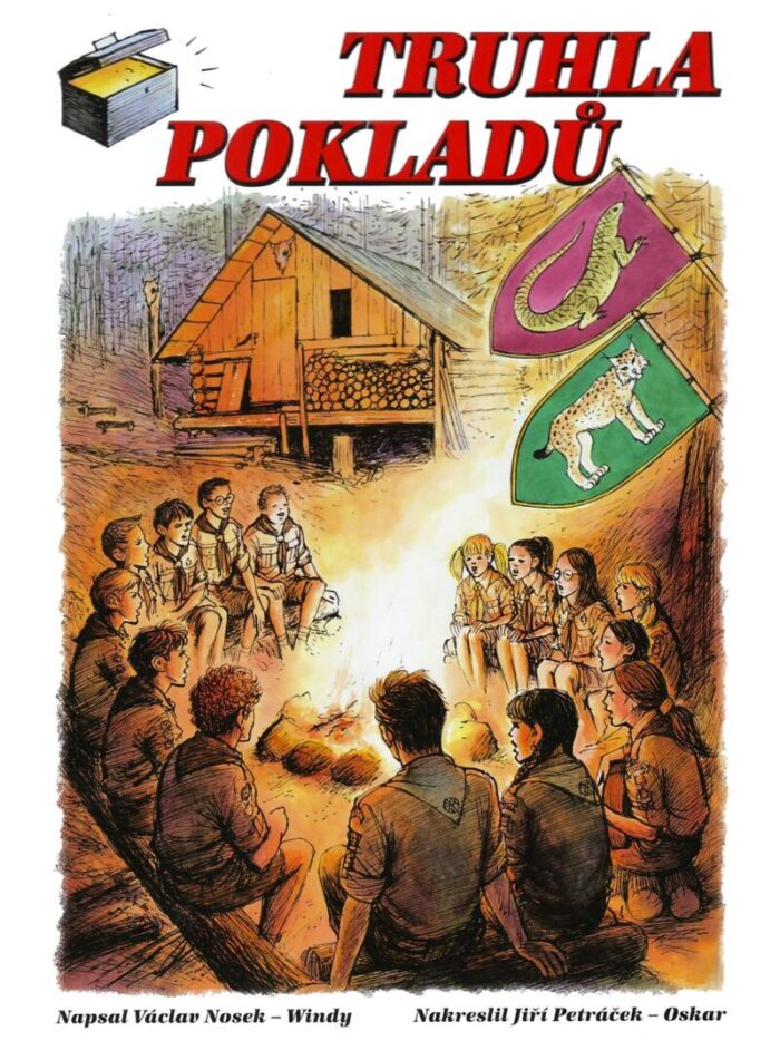 TRUHLA POKLADŮ – komiks z časopisu SKAUT-JUNÁK