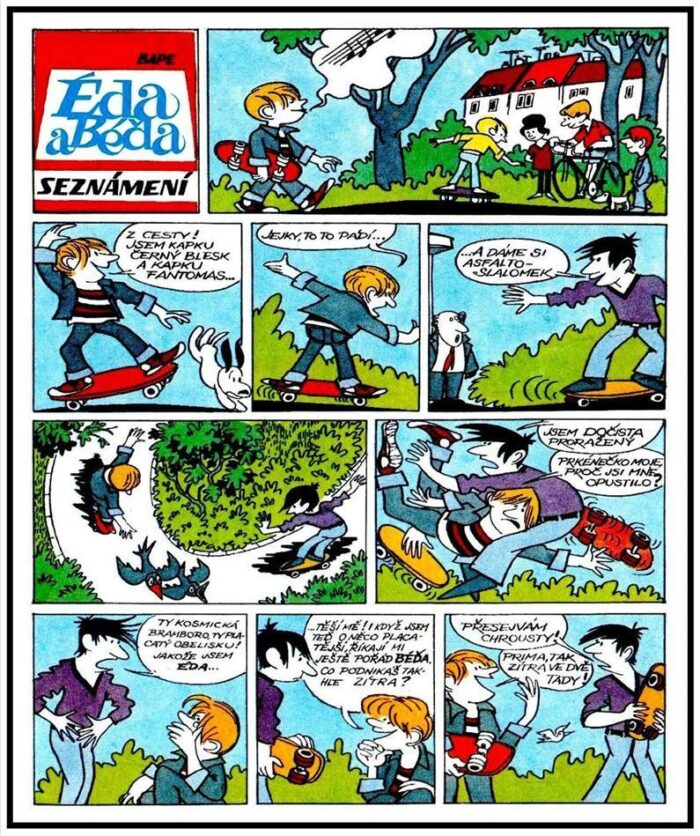 ÉDA a BÉDA – komiks z ABC (1980-1990)