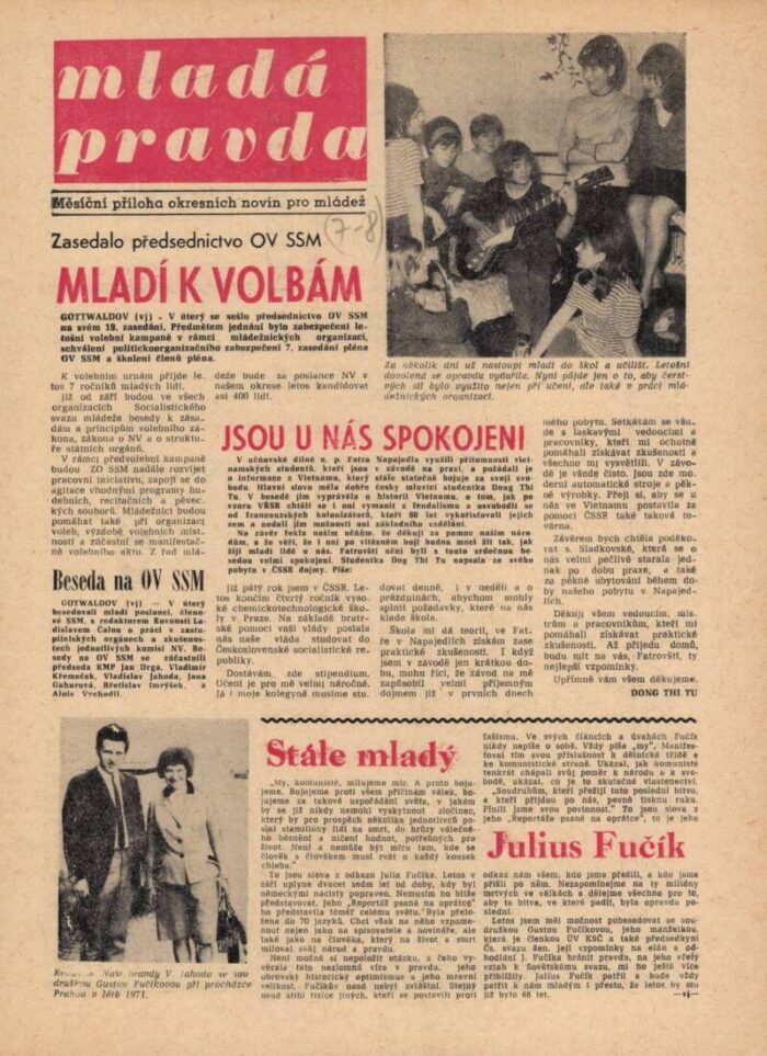 MLADÁ PRAVDA – príloha novín NAŠE PRAVDA
