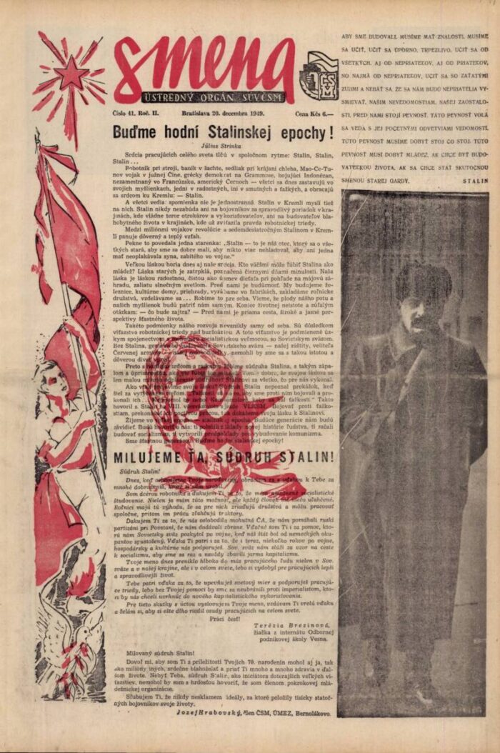 SMENA 2.ročník (1948-49) – 2.časť